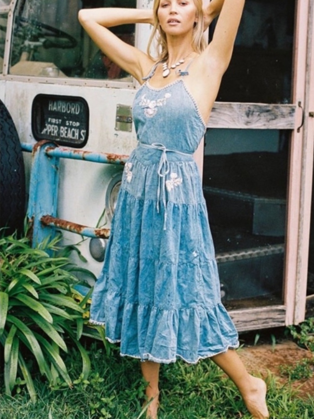 Chasing unicorns boho dress